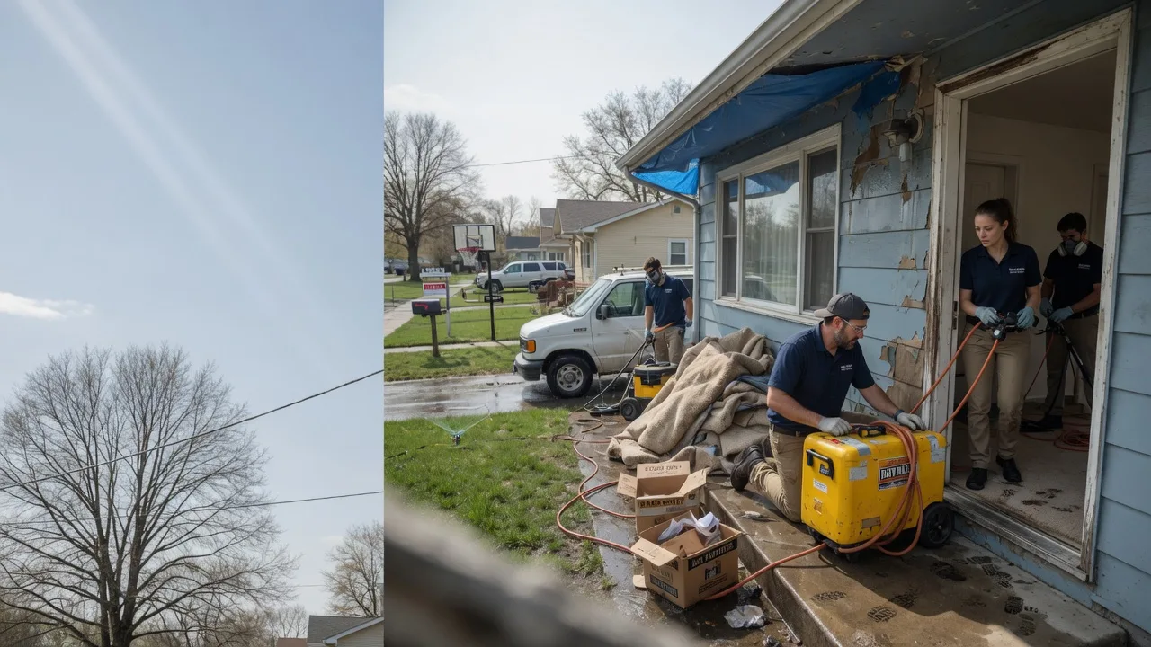 Basement Flood Cleanup in Mannington, WV near me